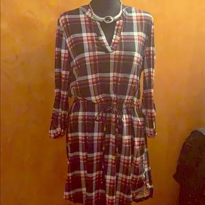 Flannel dress